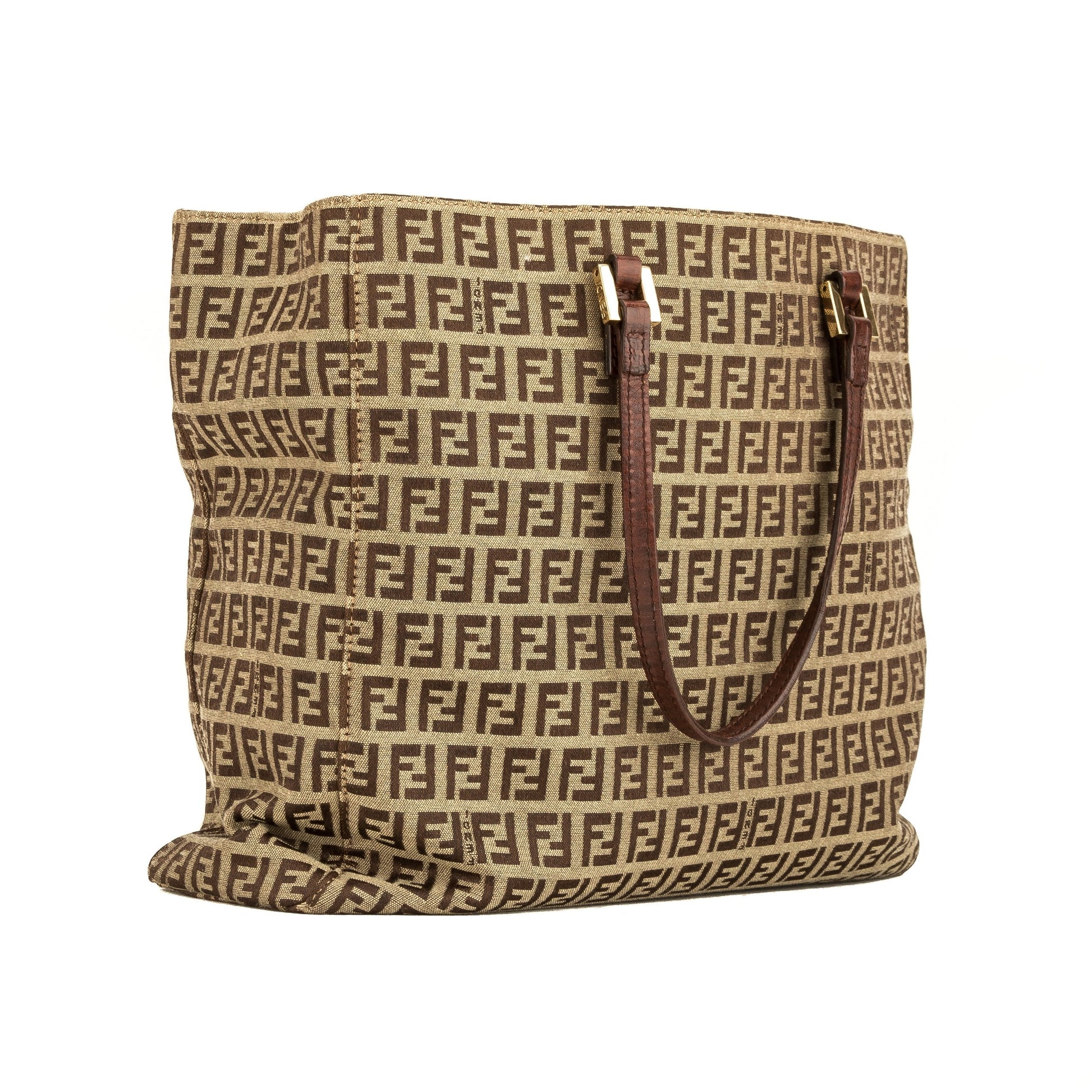 Fendi Brown Zucca Tote