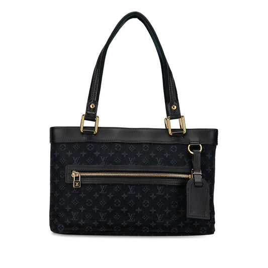 Louis Vuitton Monogram Mini Lucy UPM Handbag M92680 TST Blue Canvas Leather Louis Vuitton