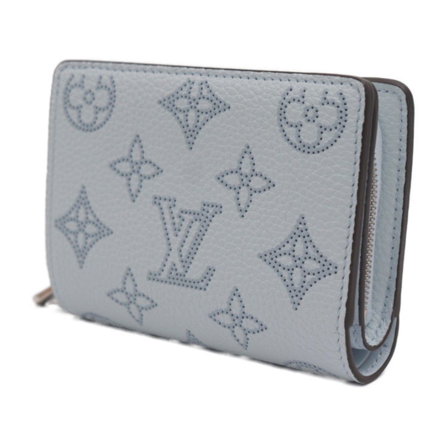 Louis Vuitton Leather Mahina Leather Wallet (Bi-Fold)