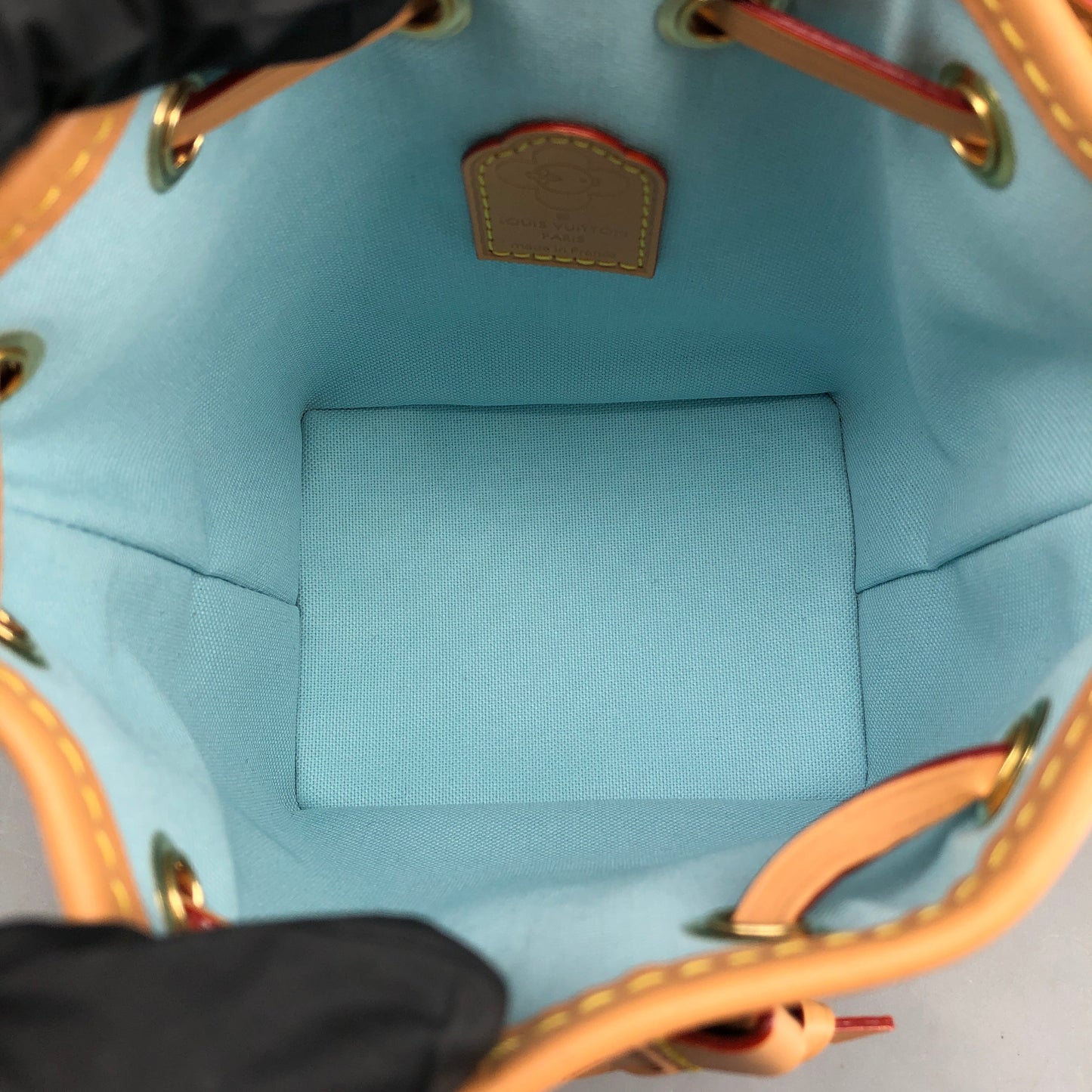 Louis Vuitton Nano Noé Limited Edition Vivienne Xmas Bucket Bag Brown