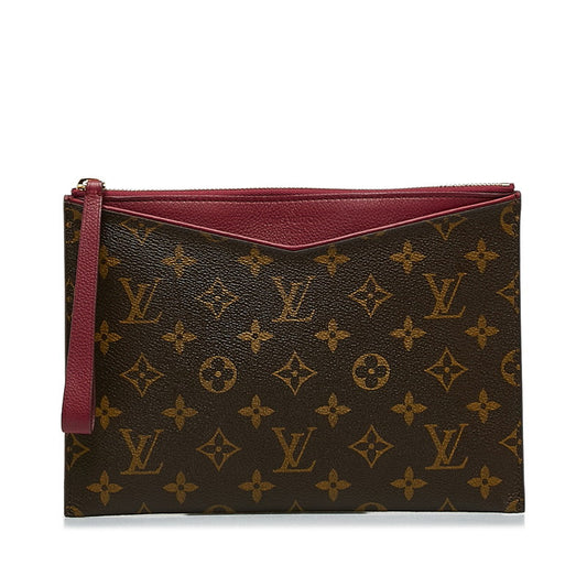 Louis Vuitton M60677 Rose Pearl PVC Leather Louis Vuitton M60677 Rose Pearl Leather Lady Louis Vuitton