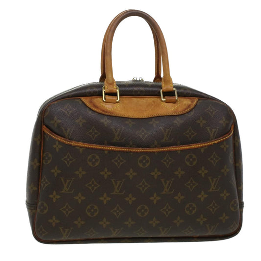 LOUIS VUITTON Monogram Deauville Hand Bag M47270 LV 43050