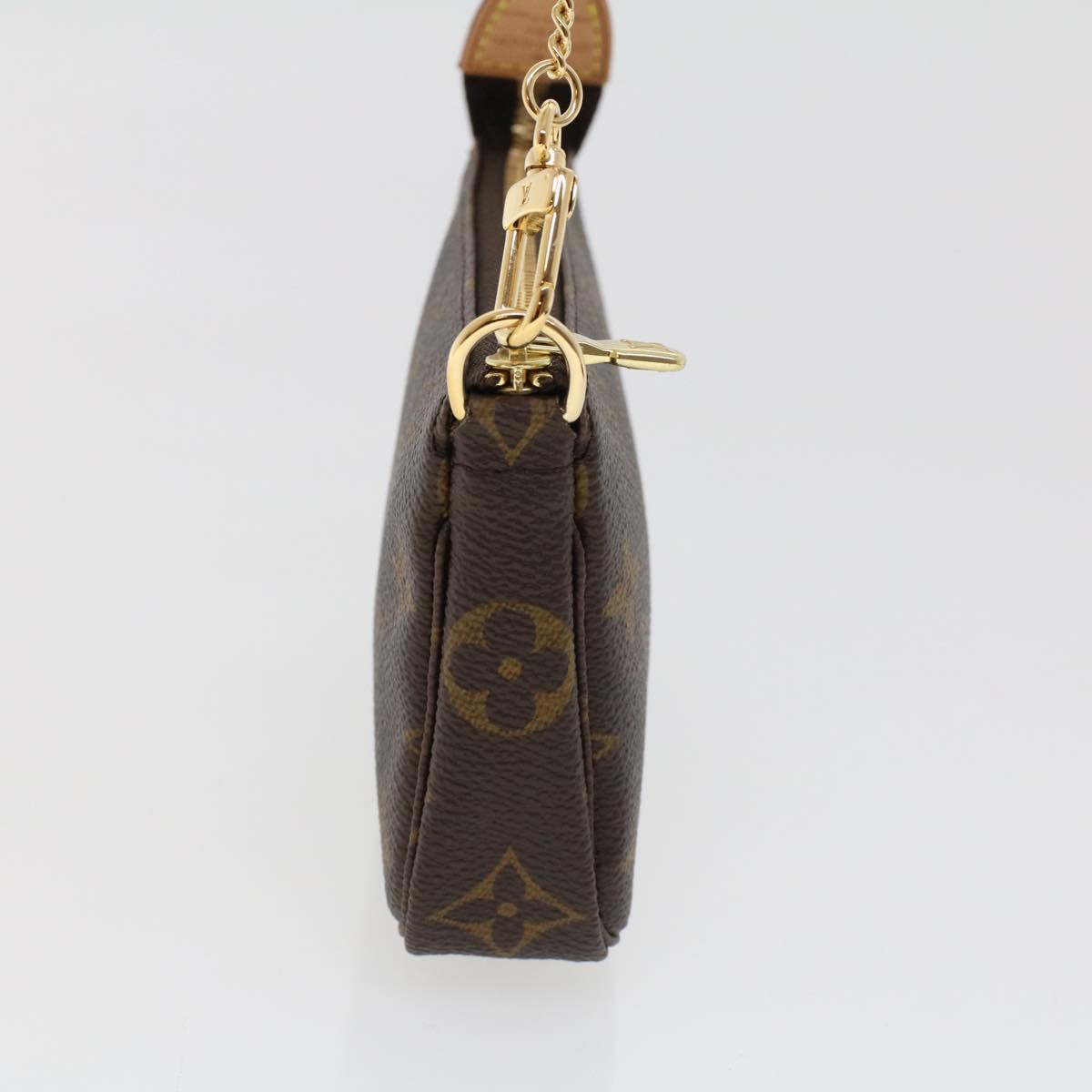 LOUIS VUITTON Monogram Mini Pochette Accessoires Pouch M58009 LV 43781