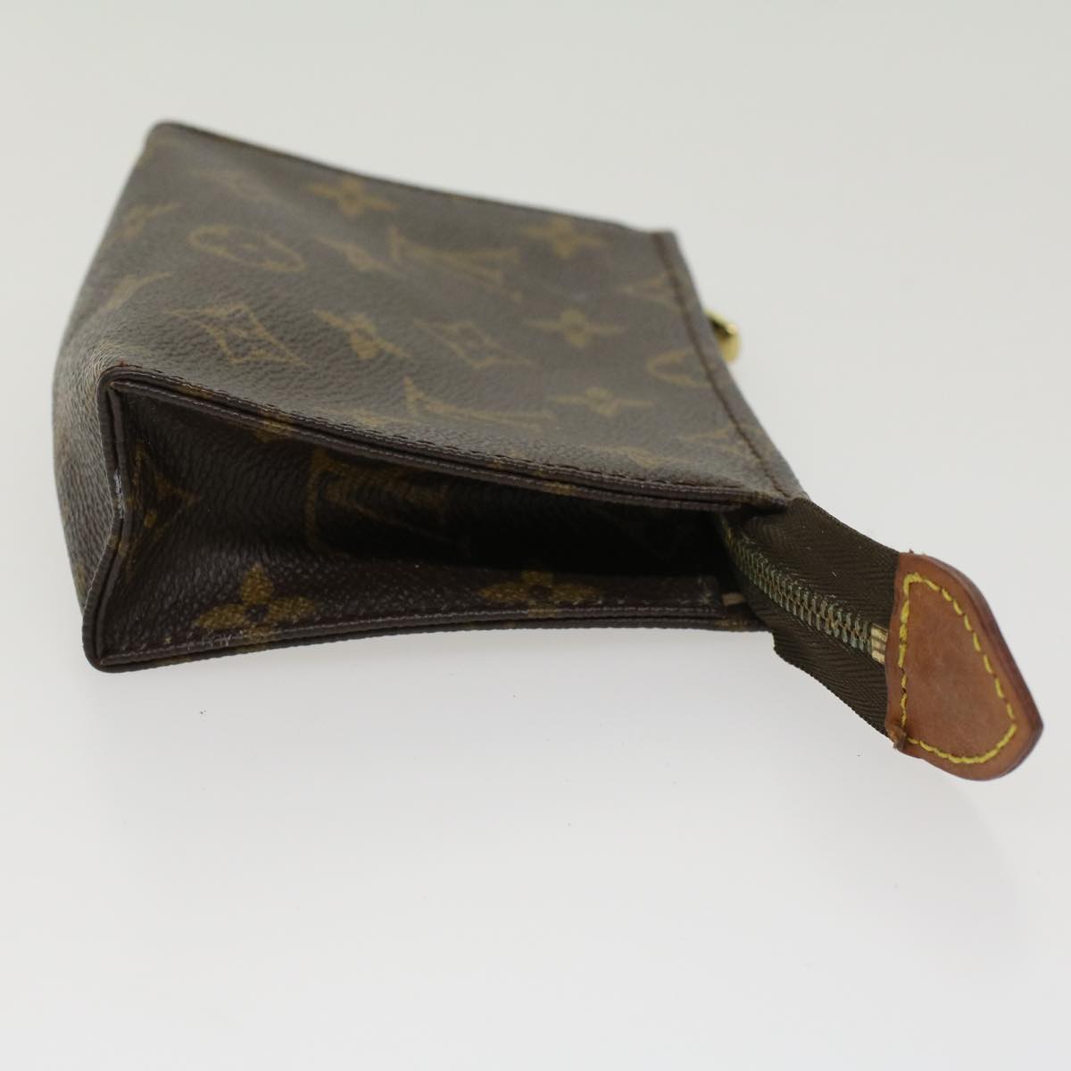 LOUIS VUITTON Monogram Poche Toilette 15 Pouch M47546 LV 43797