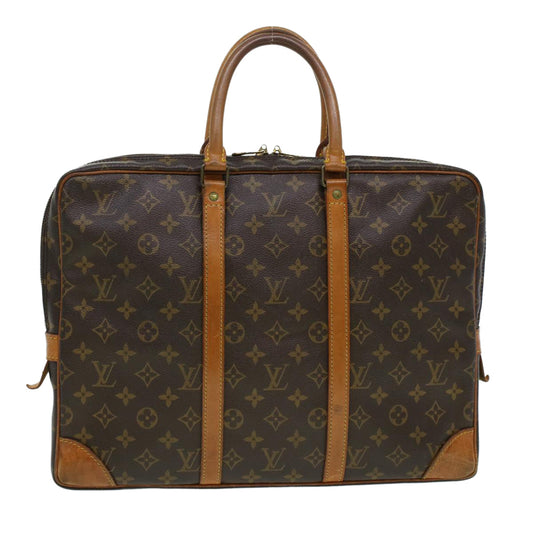 LOUIS VUITTON Monogram Porte Documents Voyage Business Bag M53361 LV Auth 44274