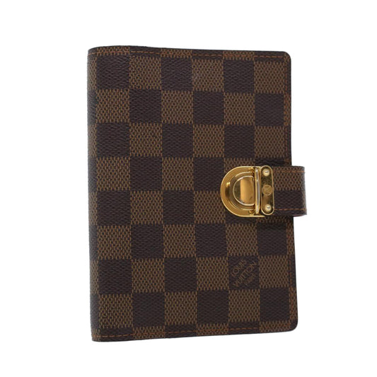 LOUIS VUITTON Damier Ebene Agenda PM Koala Day Planner Cover R21011 Auth 44350