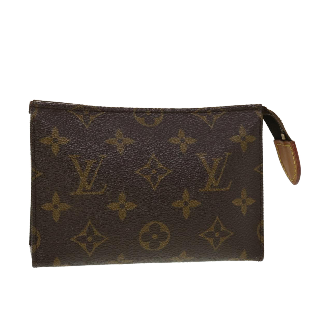 LOUIS VUITTON Monogram Poche Toilette 15 Pouch M47546 LV Auth 44481