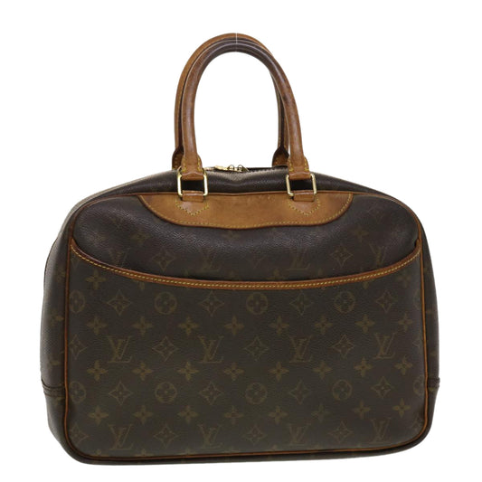 LOUIS VUITTON Monogram Deauville Hand Bag M47270 LV Auth 44702