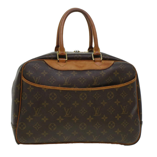 LOUIS VUITTON Monogram Deauville Hand Bag M47270 LV Auth 45210