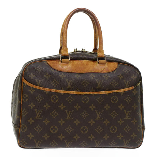 LOUIS VUITTON Monogram Deauville Hand Bag M47270 LV Auth 45212