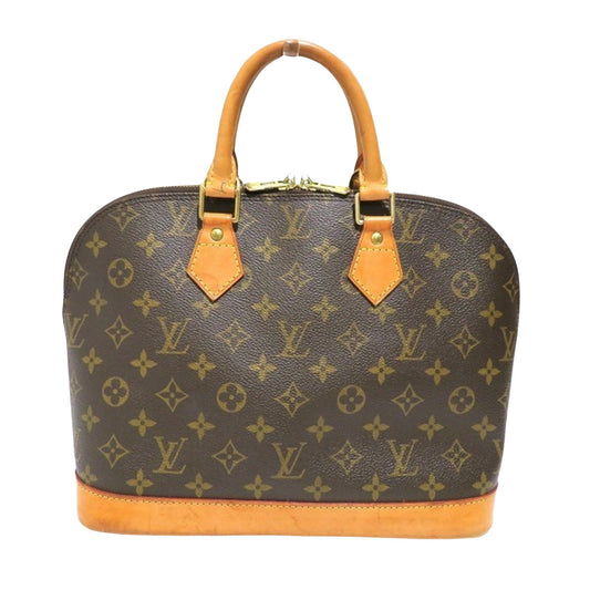 Louis Vuitton Brown Canvas Alma handbag bag
