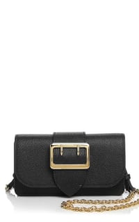 Burberry Grained Mini Wallet On Chain - Rovelle Bags