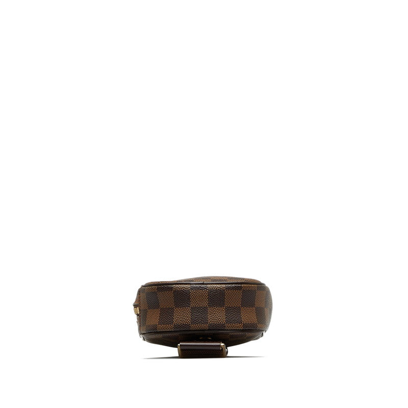 Louis Vuitton Damiere Gansu Special Order Body Bag N51870 Brown PVC Leather Louis Vuitton