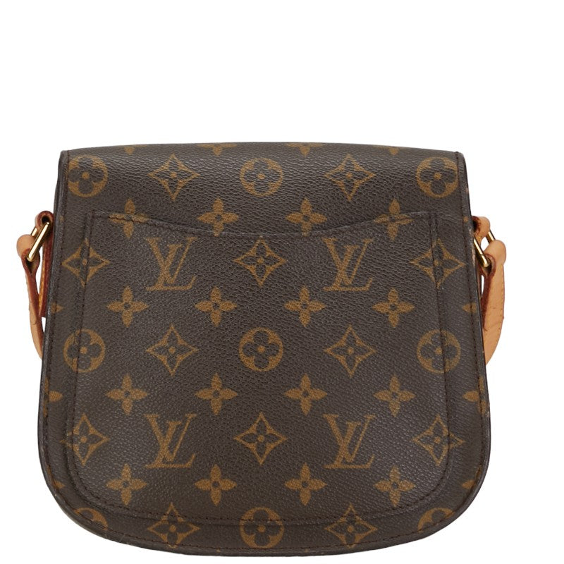 Louis Vuitton Monogram Sankru Shoulder Bag M51243 Brown PVC Leather Louis Vuitton