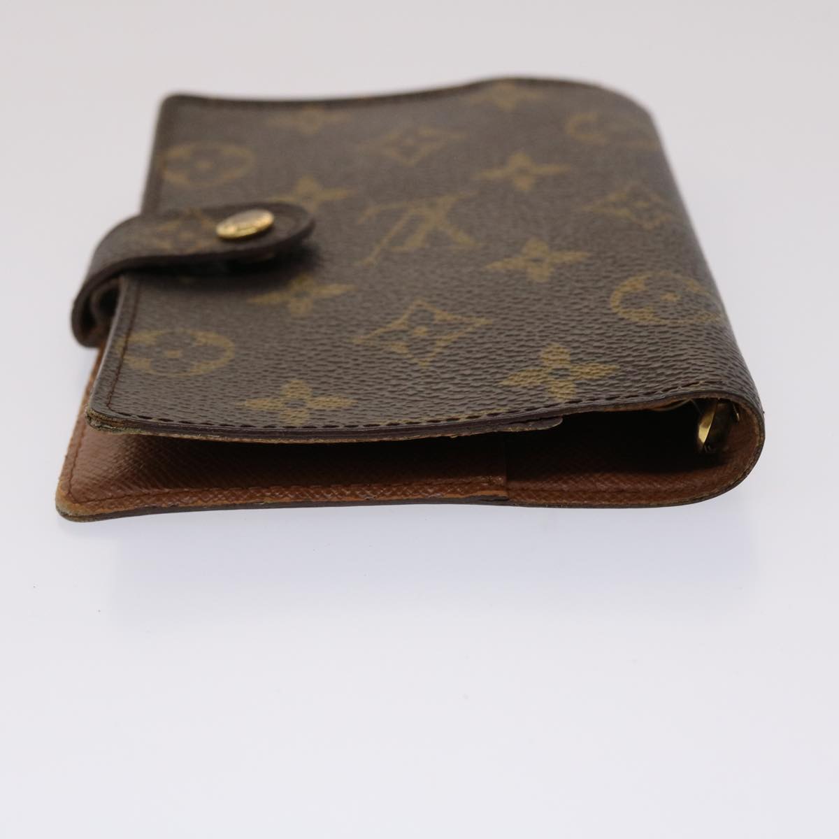 LOUIS VUITTON Monogram Agenda PM Day Planner Cover R20005 LV Auth 47153