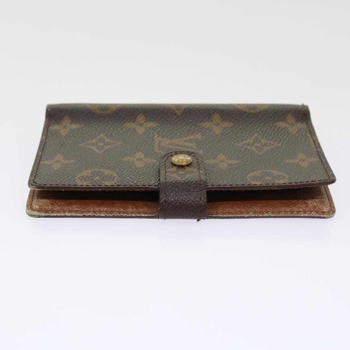 LOUIS VUITTON Monogram Agenda PM Day Planner Cover R20005 LV Auth 47230