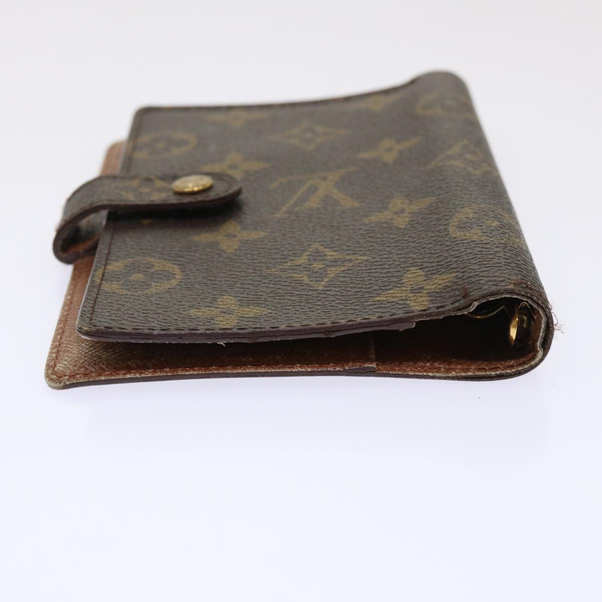 LOUIS VUITTON Monogram Agenda PM Day Planner Cover R20005 LV Auth 47230
