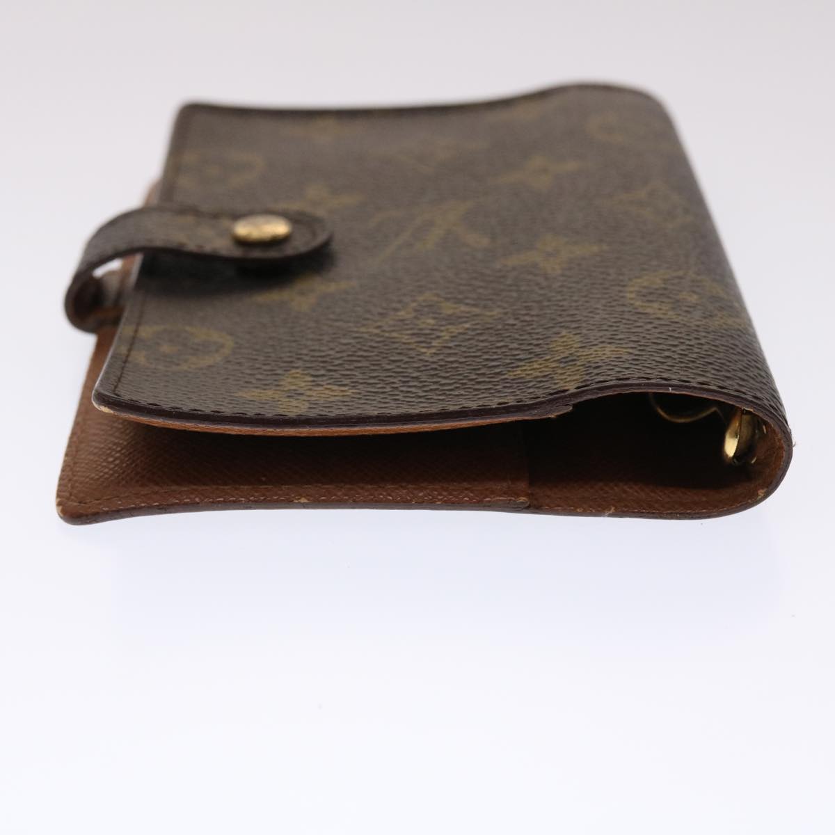 LOUIS VUITTON Monogram Agenda PM Day Planner Cover R20005 LV Auth 47825