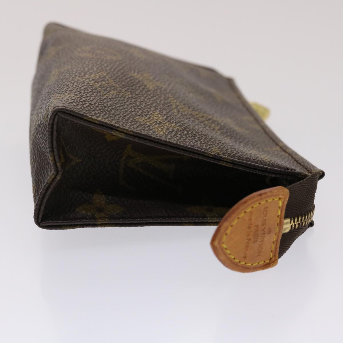 LOUIS VUITTON Monogram Poche Toilette 15 Pouch M47546 LV 47862