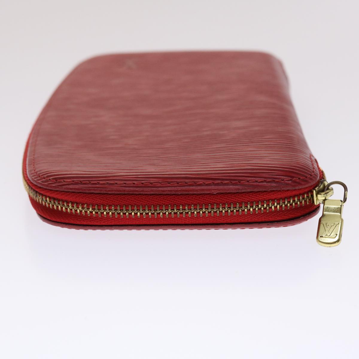 LOUIS VUITTON Epi Agenda Geode Wallet Red M63877 LV 48055