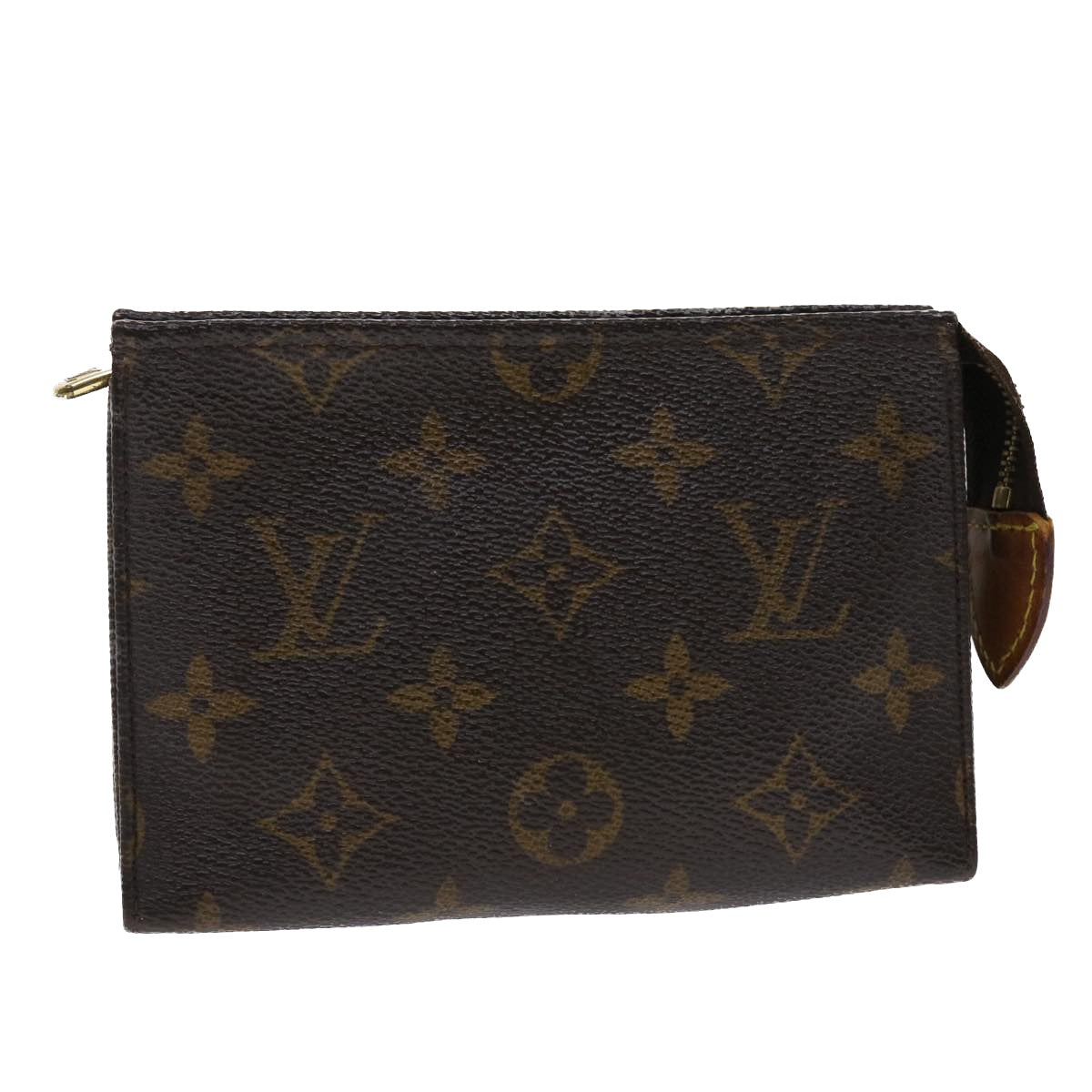 LOUIS VUITTON Monogram Poche Toilette 15 Pouch M47546 LV 48058