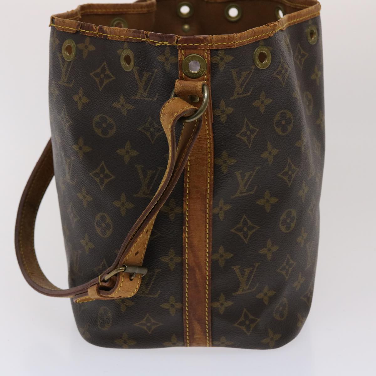 LOUIS VUITTON Monogram Petit Noe Shoulder Bag M42226 LV 48304