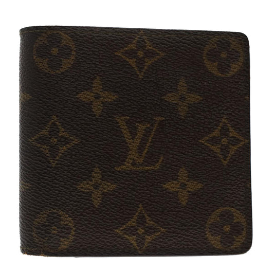 LOUIS VUITTON Monogram Portefeuille Marco Bifold Wallet M61675 LV 48475