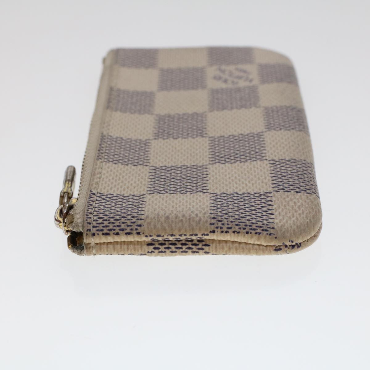 LOUIS VUITTON Damier Azur Pochette Cles Coin Purse N62659 LV 48480