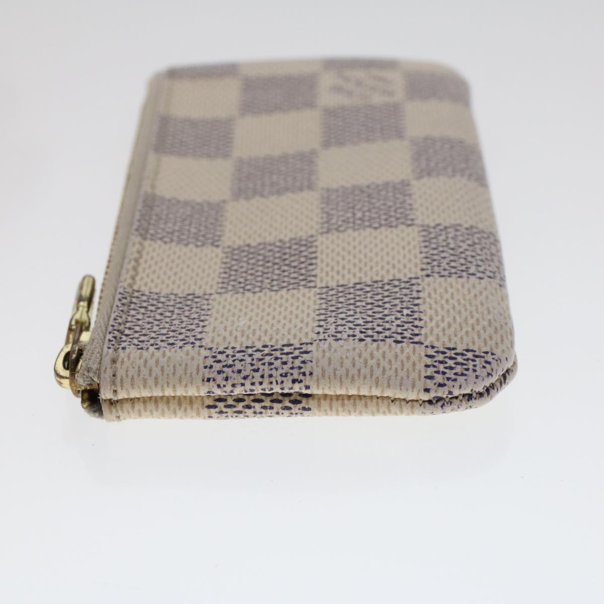 LOUIS VUITTON Damier Azur Pochette Cles Coin Purse N62659 LV 48481