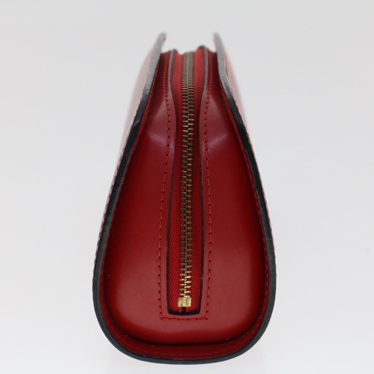 LOUIS VUITTON Epi Dauphine PM Pouch Red M48447 LV 48529