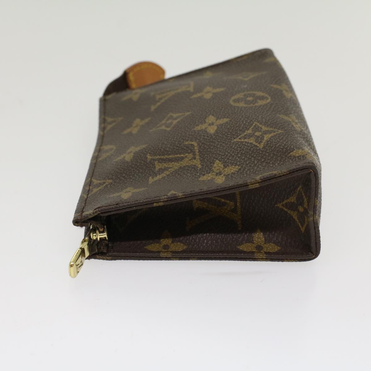 LOUIS VUITTON Monogram Poche Toilette 15 Pouch M47546 LV 48699
