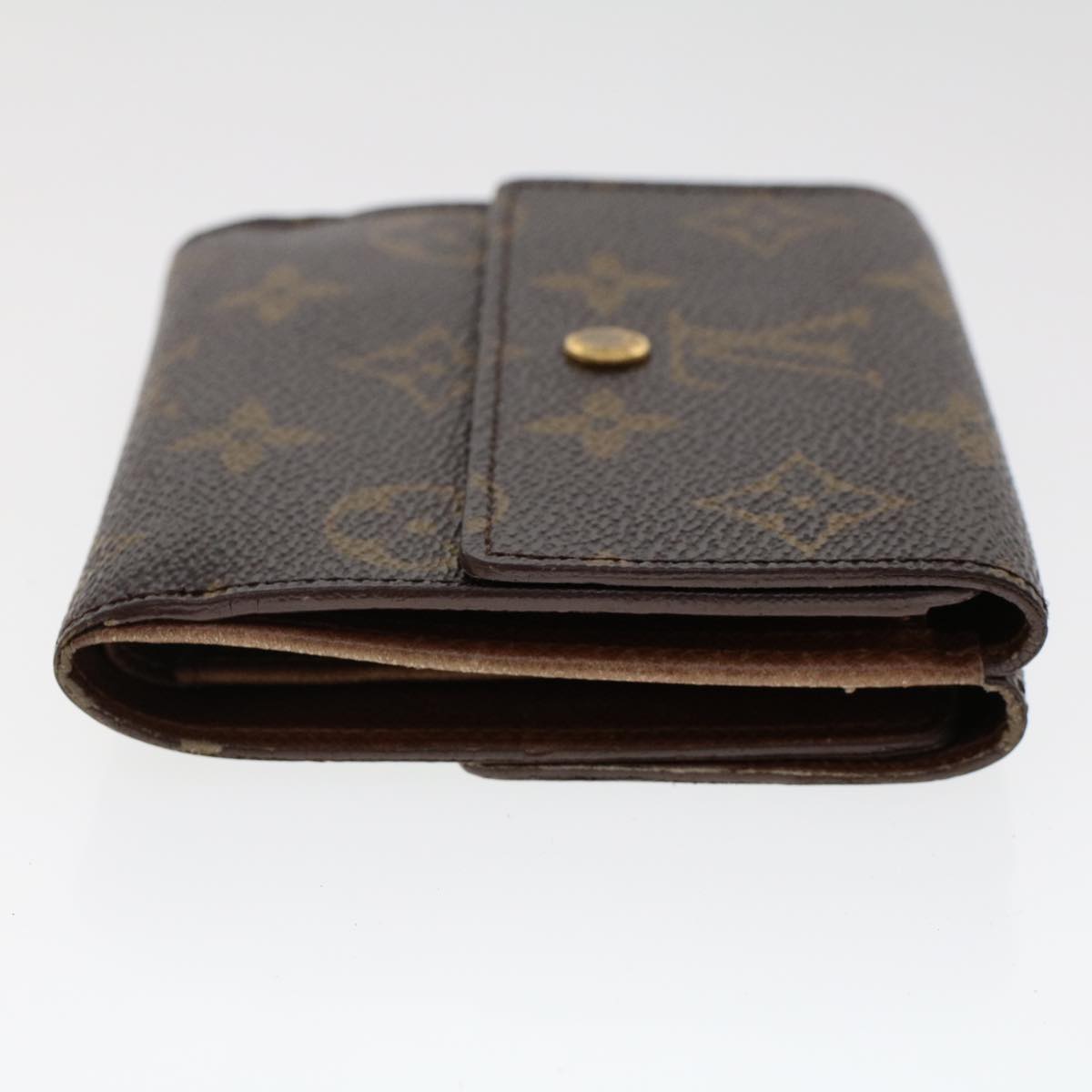 LOUIS VUITTON Monogram Portefeuille Elise Wallet M61654 LV 48835