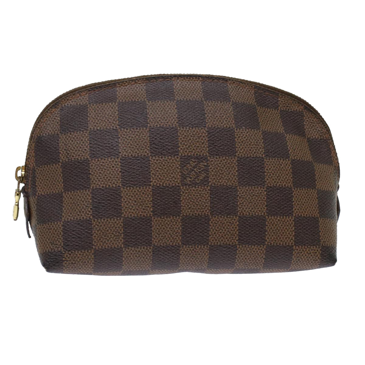 LOUIS VUITTON Damier Ebene Pochette Cosmetic PM Pouch N47516 LV 48839