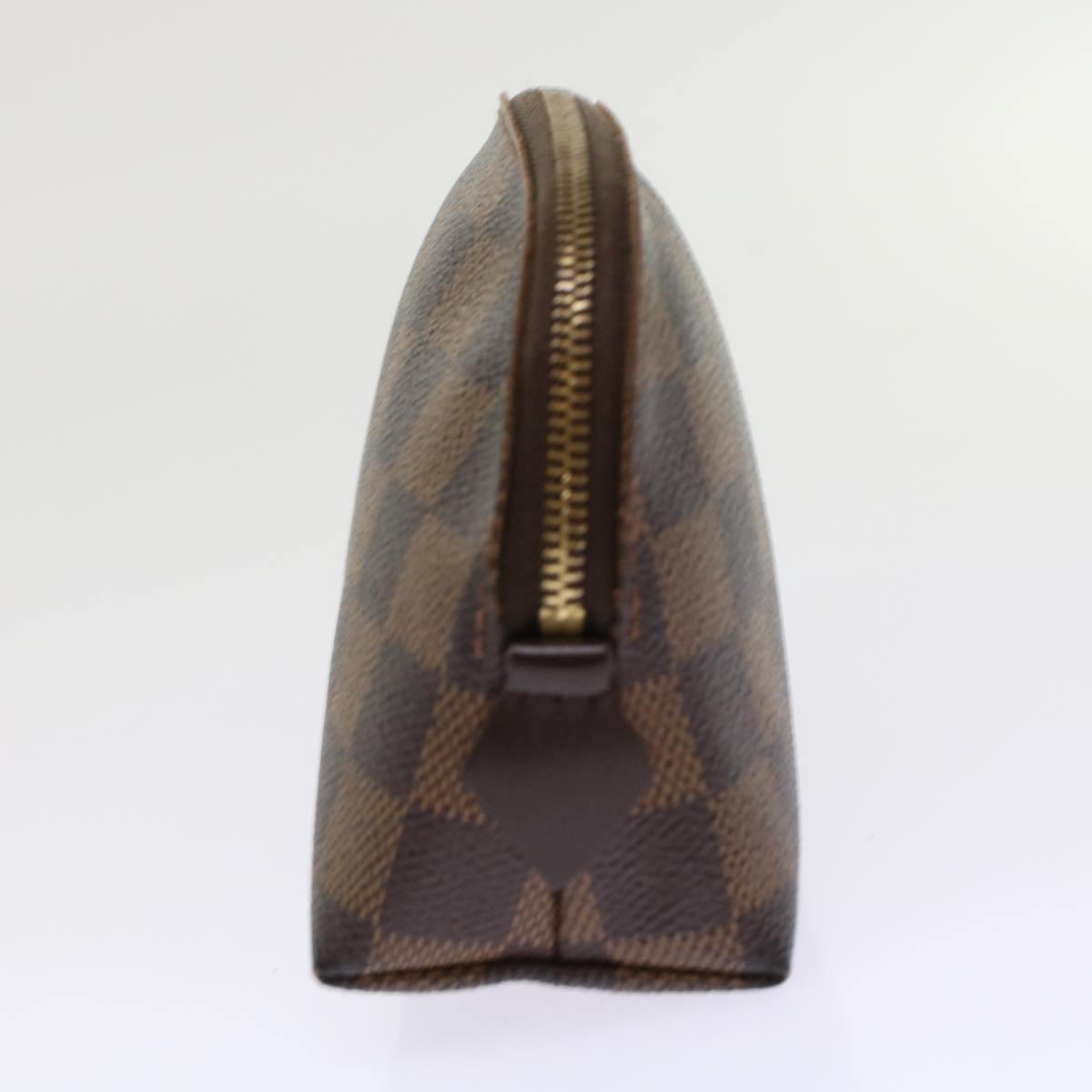 LOUIS VUITTON Damier Ebene Pochette Cosmetic PM Pouch N47516 LV 48839
