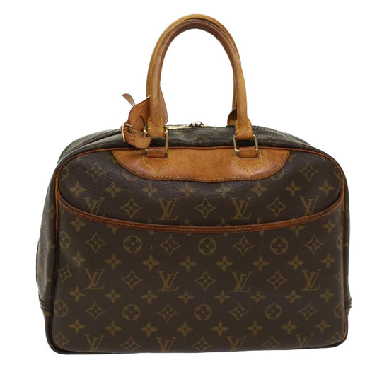 LOUIS VUITTON Monogram Deauville Hand Bag M47270 LV 48913