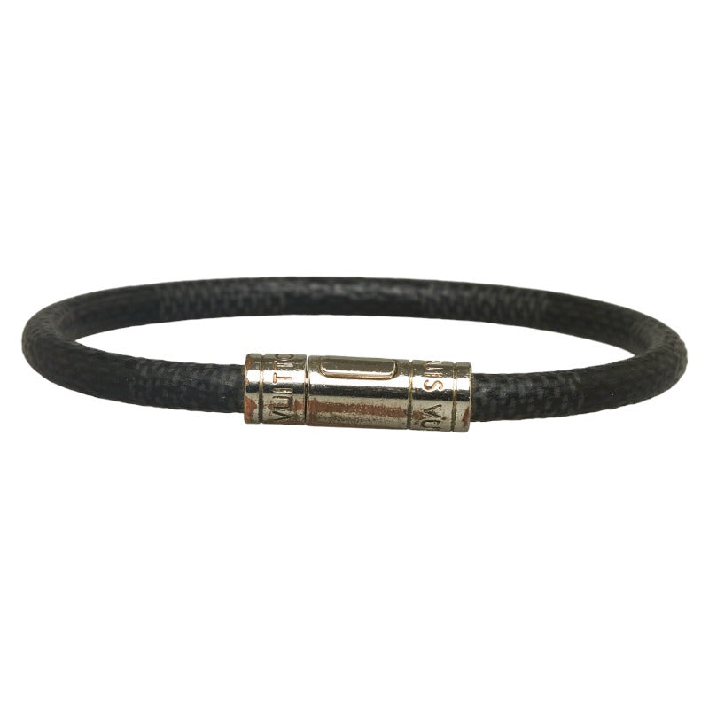 Louis Vuitton Graphite Bracelet Kit Kit M6140E Black PVC Metal Louis Vuitton