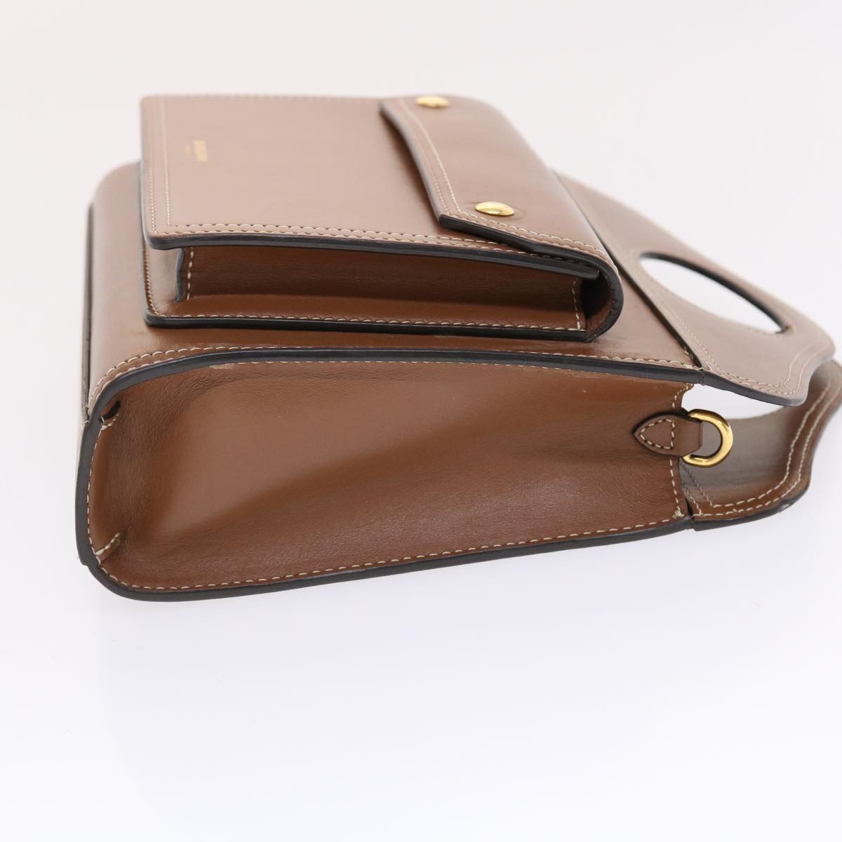 Burberry Topstitch Auth Handbag - Rovelle Bags