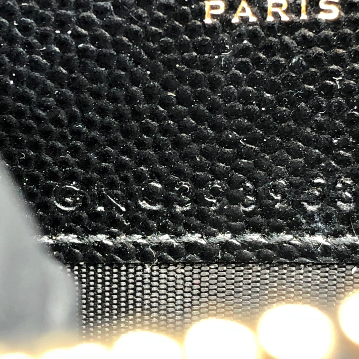 Saint Laurent Envelope Chevron Grain Leather Chain Shoulder Bag Black