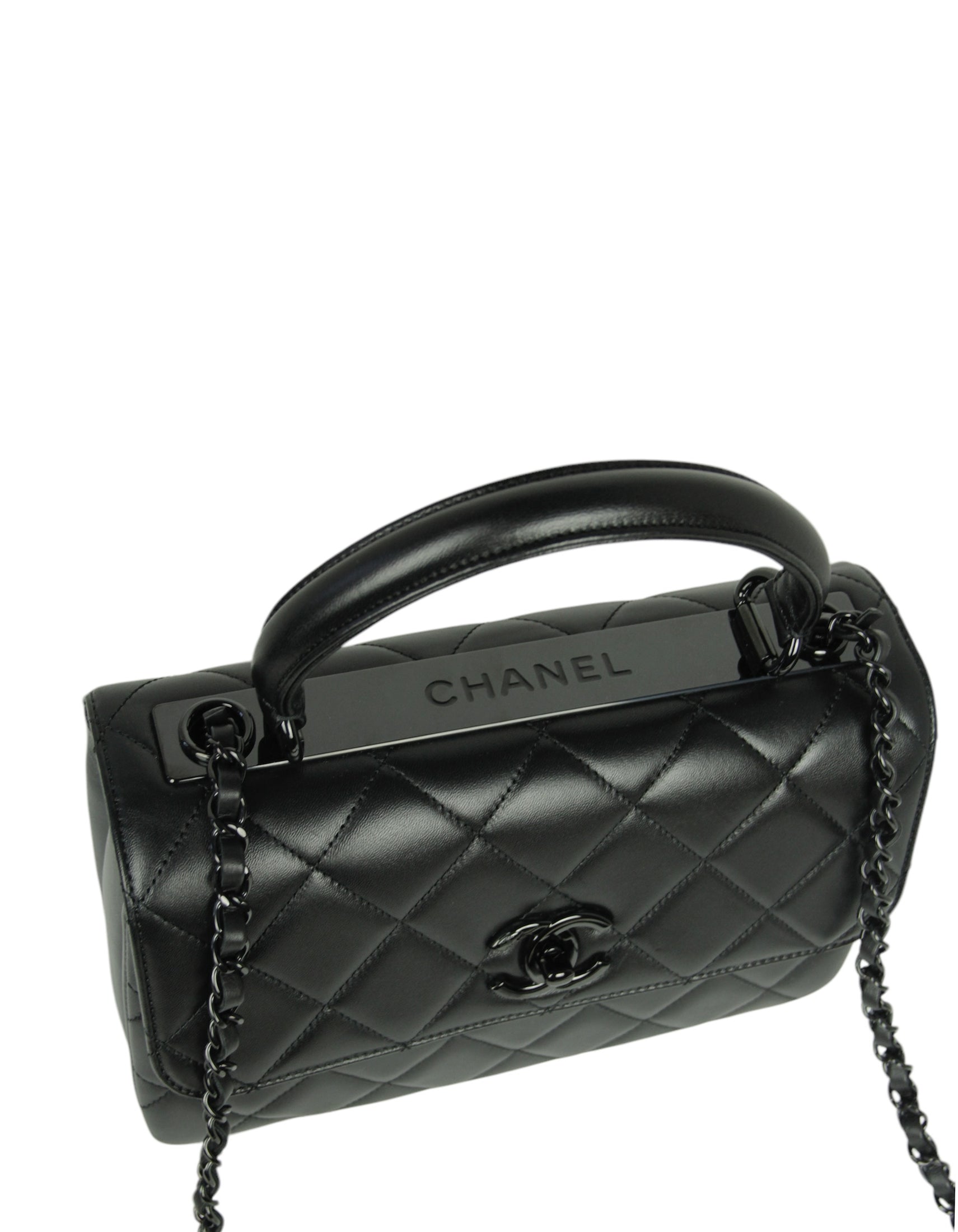 Chanel '24 SO Black Small Trendy Flap Bag - Rovelle Bags