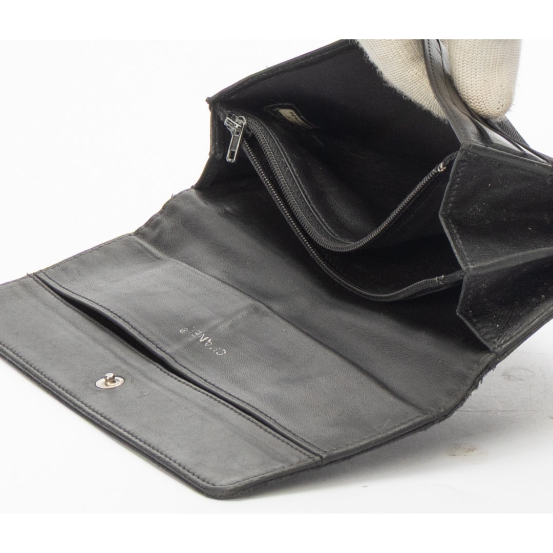 Chanel Nylon Black Travel Clutch Clutch Bag - Rovelle Bags