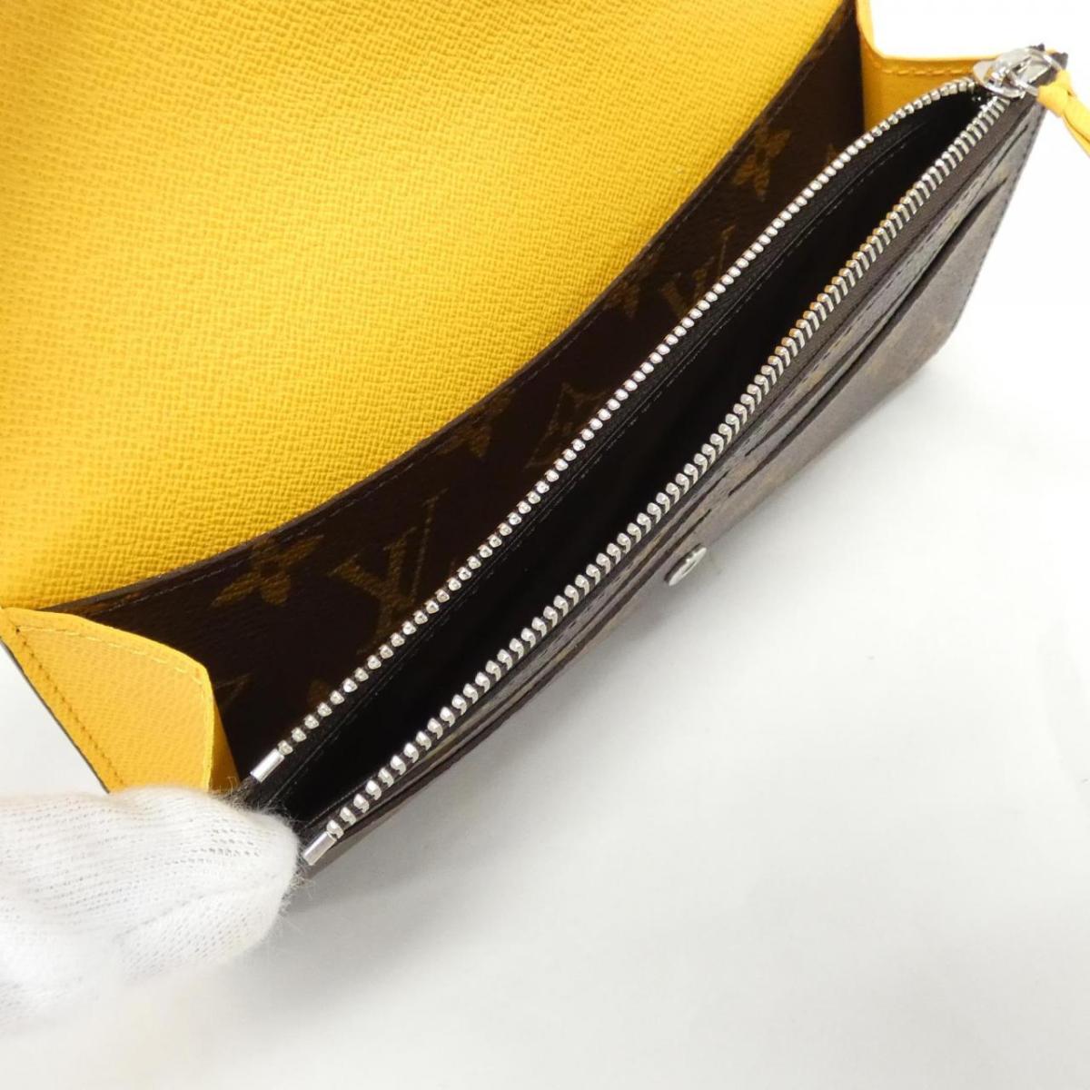 Louis Vuitton Monogram Bi-Color Monogram Amplant Portefolio Emily M82920 Wallet