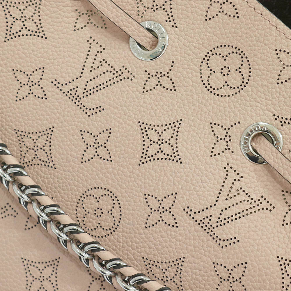 LOUIS VUITTON Louis Vuitton Shoulder Bag Bella M57068/ Monogram Machina Magnolia Pink Color Silver Women External Handmade Bag Box
