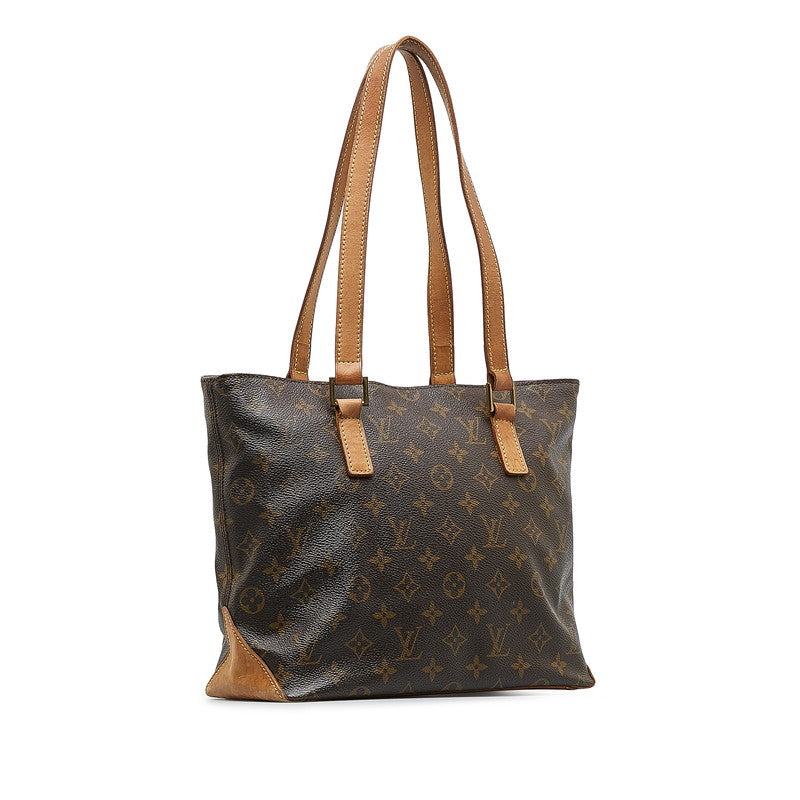 Louis Vuitton Monogram Cabaret Shoulder Bag M51148 Brown PVC Leather Louis Vuitton