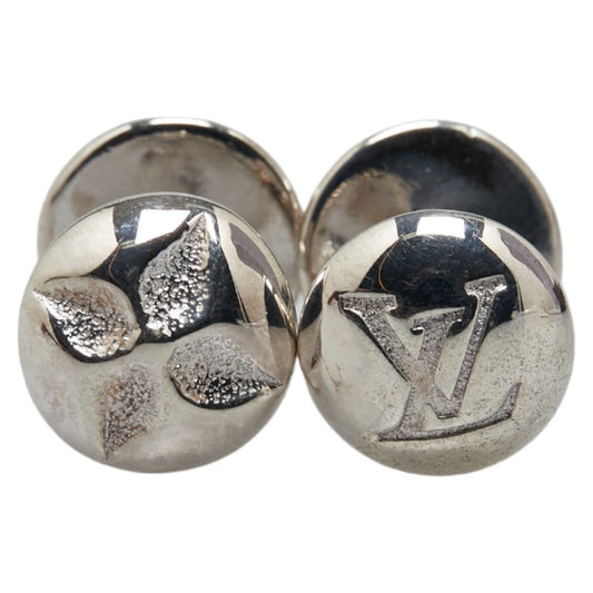 Louis Vuitton Monogram Button Du Manschett M30976 SV925 Silver Louis Vuitton