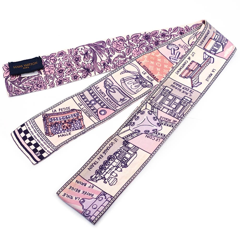 Louis Vuitton Band BB Juul M71396 Long Shirt Long Shirt LV Logo Silk Small Other Other