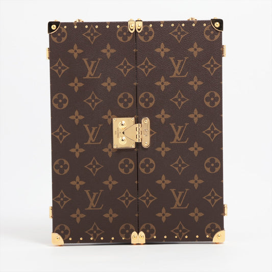 Louis Vuitton Mirror PVC Brown Triple Mirror GI0554 Home Mirror Rank
