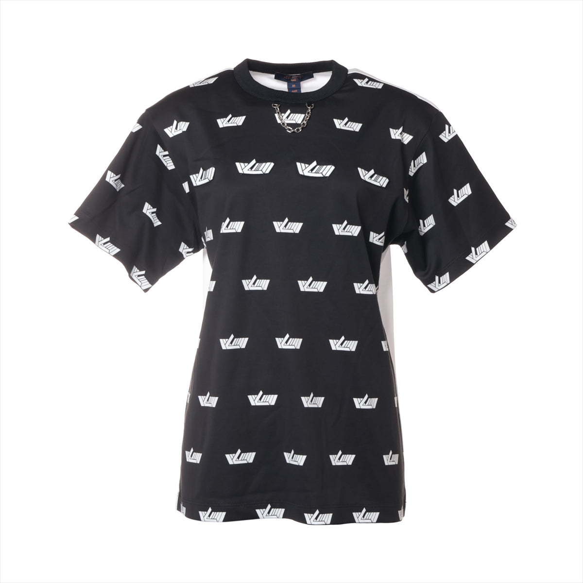 Louis Vuitton 22SS Cotton M Black x White LV VITES RW221 N