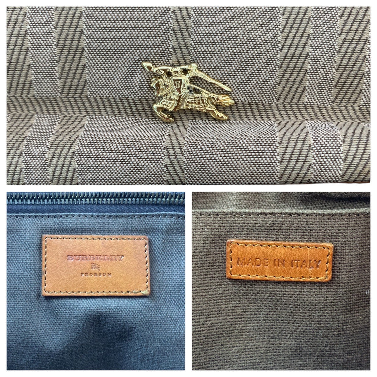Burberry Check Tote - Rovelle Bags