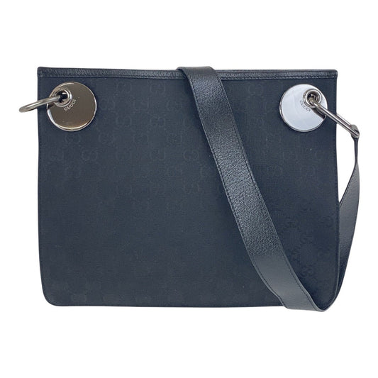 Gucci GG Canvas/Leather Shoulder Bag 120841