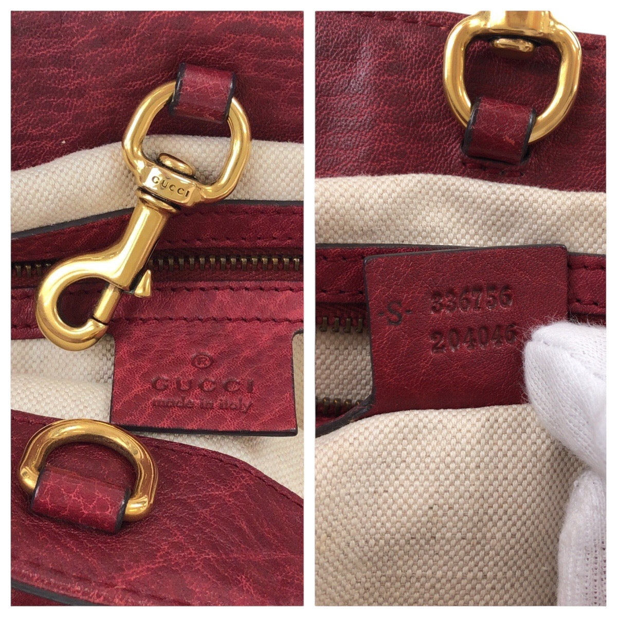 Gucci Interlocking Leather 2way Bag